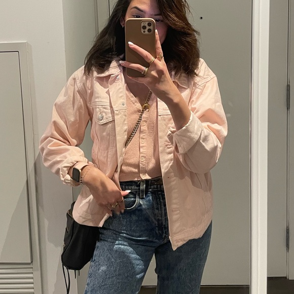 Pink denim jacket - Picture 4 of 5